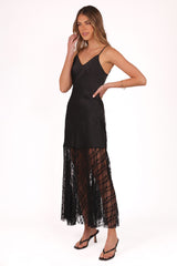 Elowyn Maxi Dress - Black