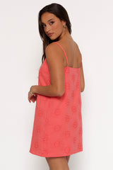 Emelie Mini Dress - Coral
