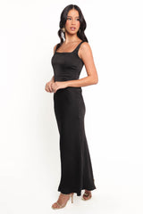 Emile Midi Dress - Black