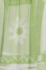 Eudora Maxi Dress - Green Print