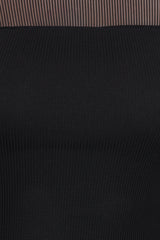 Famille Midi Dress - Black