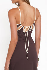 Fiona Maxi Dress - Espresso