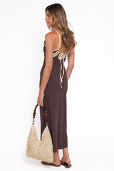 Fiona Maxi Dress - Espresso