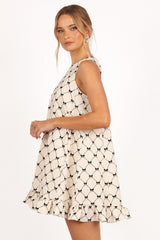 Florence Mini Dress - Cream