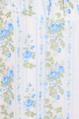 Florencia Midi Dress - Blue Floral