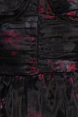 Floret Midi Dress - Dark Floral