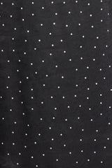 Gabrielle Mini Dress - Black Polka Dot