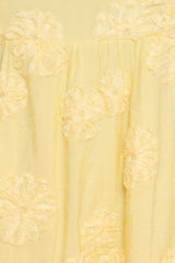Giana Mini Dress - Yellow