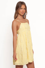 Giana Mini Dress - Yellow