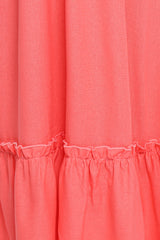 Gilda Maxi Dress - Coral