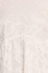 Giselle Mini Dress - White Floral