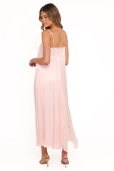 Halsey Midi Dress - Pink