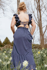 Harmony Maxi Dress - Navy