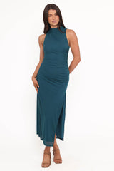 Hayven Midi Dress - Teal
