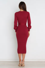 Helena Dress - Wine