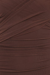 Honor Midi Dress - Chocolate
