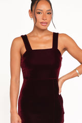 Hyatt Dress - Burgundy