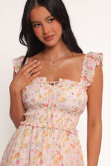 Iliana Mini Dress - Pink Floral