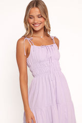 Ione Maxi Dress - Lavender
