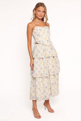 Iveta Midi Dress - Multi Floral
