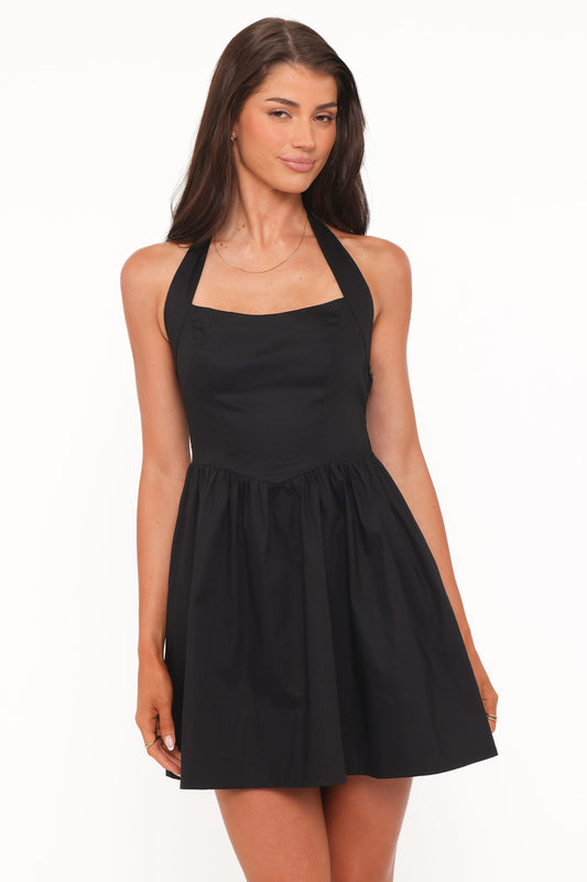 Jacinda Mini Dress - Black