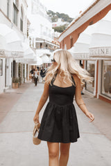 Jacinda Mini Dress - Black