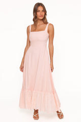 Jenner Maxi Dress - petals Pink
