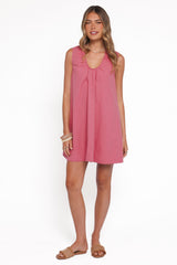 Jorah Mini Dress - petals Pink