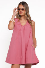 Jorah Mini Dress - petals Pink