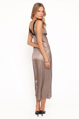 Joselyn Lace Maxi Dress - Polka Dot