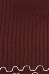Jovan Long Sleeve Mini Dress - Mocha/Beige