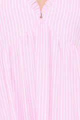 Kalan Maxi Dress - Pink Stripe