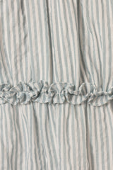 Kali Mini Dress - White Blue
