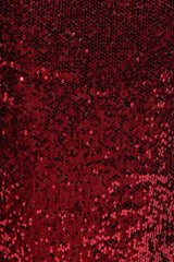 Karley Sequin Maxi Dress - Burgundy