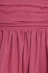 Kayt Strapless Dress - petals Pink