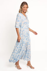 Kelda Dress - Blue Floral