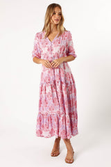 Kelda Dress - Pink/Purple