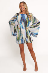 Kimber Mini Dress - Mirage Print