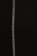 Kyrie Midi Dress - Black White