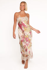 Laken Maxi Dress - Patchwork Floral