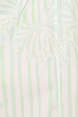 Laurita Maxi Dress - Jade Painted Stripe
