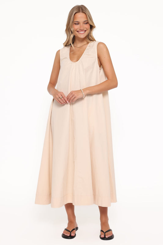 Laurita Maxi Dress - Oatmeal