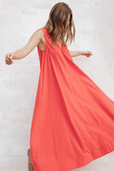 Laurita Maxi Dress - Red