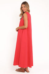 Laurita Maxi Dress - Red