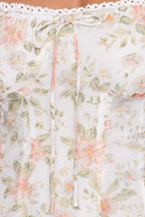 Lavia Mini Dress - White Multi Floral