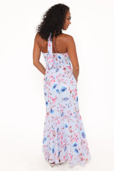 Lavie Maxi Dress - Blue Floral