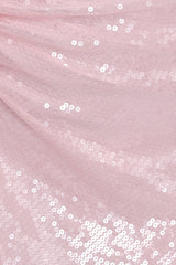 Lavine Mini Dress - Pink Sequin