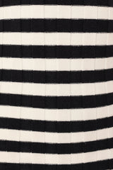 Ledger Midi Dress - Navy Stripe