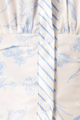 Leigha Mini Dress - Blue