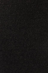 Liam Knit Midi Dress - Black